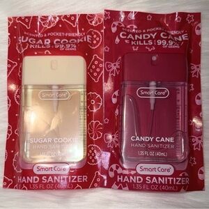 New Smart Care Hand Sanitizer Duo Sugar Cookie & Candy Cane
